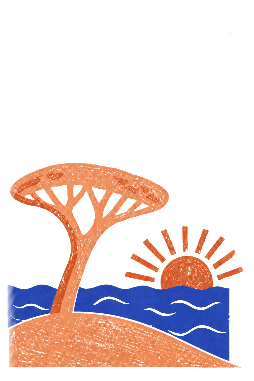 Pin parasol, mer et soleil, visuel de Métakinésio 3
